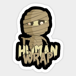 Human Wrap Sticker